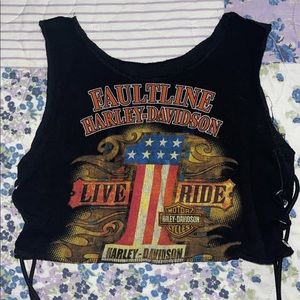 Harley Davidson Tie Up Tank